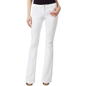 NWT White distressed flare jeans Rue 21 1/2 sexy